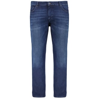 Stretch-Jeans im 5-Pocket Stil, gerade dunkelblau_406 | 48/34
