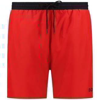 Badeshorts mit Taschen rot_610 | 3XL