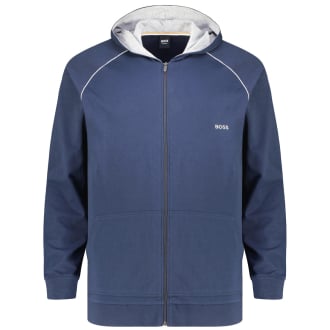 Sweatjacke mit Elasthan dunkelblau_403 | 3XL