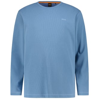Longsleeve mit Stretch blau_472 | 6XL