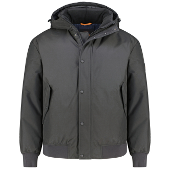 Wattierte Winterjacke schwarz_001 | 62
