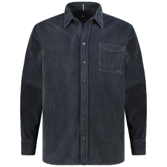 Freizeithemd aus Cord dunkelblau_404 | 5XL