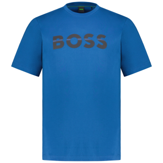 T-Shirt mit Logo-Print blau_494 | 3XL