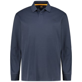 Poloshirt aus Baumwolle dunkelblau_404 | 5XL