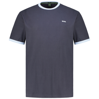 T-Shirt mit Elasthan dunkelblau_402 | 5XL