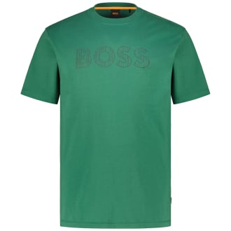 T-Shirt mit Label-Print grün_343 | 3XL