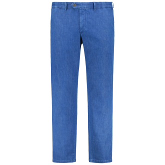 Stretch-Chinos "Jonas", gerade mittelblau_26 | 60