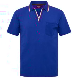 Poloshirt mit Elasthan blau_0570 | 3XL