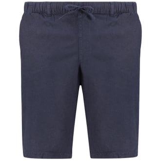 Chino-Shorts aus Leinenmischung, mit Dehnbund blau_0581 | 3XL