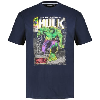T-Shirt mit Print dunkelblau_0580 | 3XL