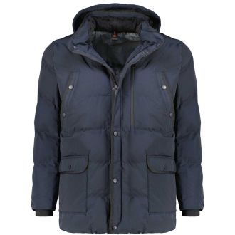Wattierte Winterjacke, wind- und wasserabweisend dunkelblau_108 | 3XL