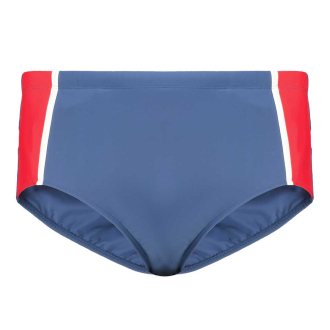 Badeslip, schnelltrocknend blau/rot_580/300 | 3XL