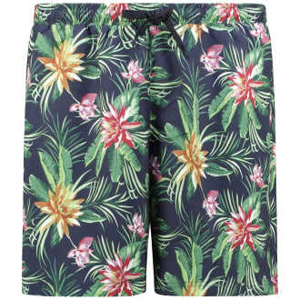 Badeshorts mit Allover-Print blau/grün_916 | 3XL