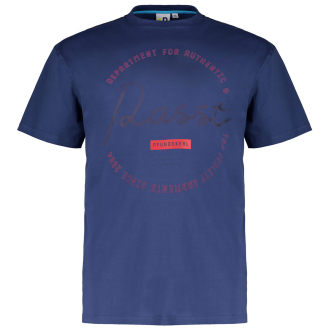 T-Shirt mit Print "Signet" blau_858 | 3XL