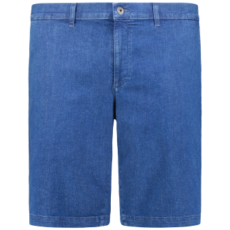 Chino-Shorts aus Stretch-Denim blau_25 | 29