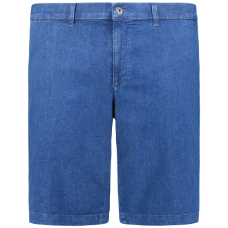 Chino-Bermudas mit Stretch blau_25 | 28