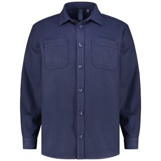 Hemdjacke aus Wollmischung marine_105 | XXL