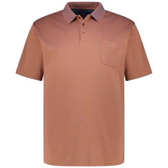 Pflegeleichtes Poloshirt "Soft Knit" terra_580 | 6XL