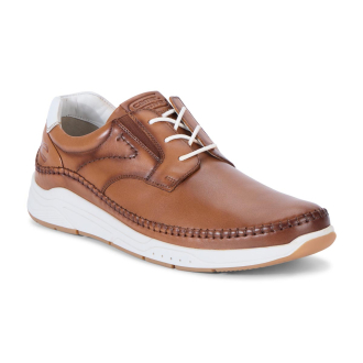 Sneaker aus Leder cognac_470 | 43