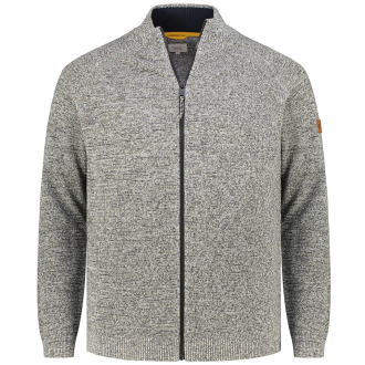 Strickjacke aus Baumwolle grün_34 | 4XL