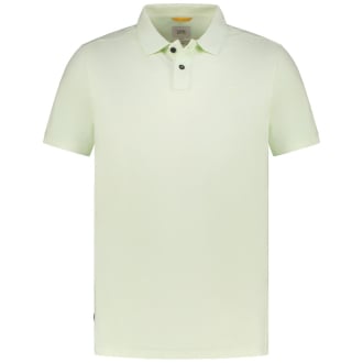 Poloshirt mit Garment-Dye-Färbung mint_70 | 3XL