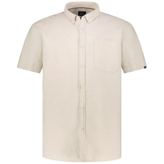 Freizeithemd mit Leinen beige_16 | 3XL
