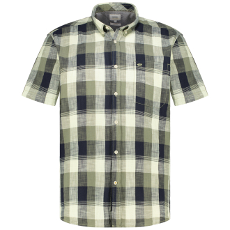 Freizeithemd aus Baumwolle grün_34 | 3XL