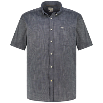 Freizeithemd aus Baumwolle dunkelblau_48 | 3XL
