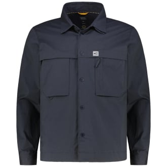 Overshirt aus Funktionsmaterial, wasserabweisend dunkelblau_48 | 3XL