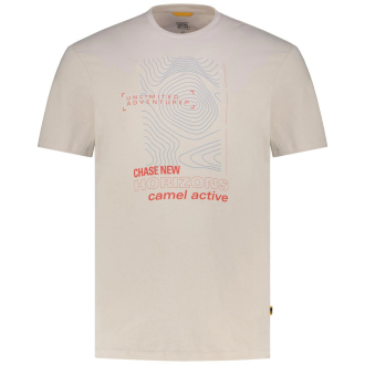 T-Shirt aus Biobaumwolle beige_16 | 3XL