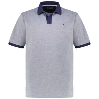Poloshirt aus Pima-Baumwolle lichtblau_175 | 5XL