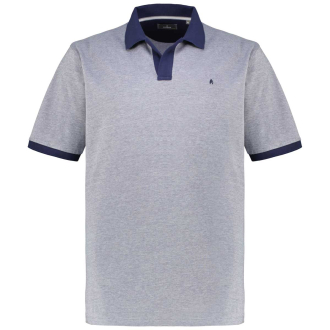 Poloshirt aus Pima-Baumwolle lichtblau_175 | 4XL