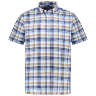 Kariertes Freizeithemd blau_15 | XXL