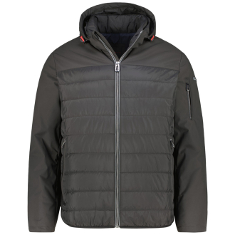 Wattierte Freizeitjacke mit Stretch, wasserabweisend schwarz_290 | 60