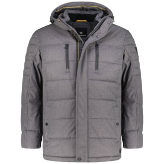 Wattierter Parka mit Steppung grau_1012 | 33