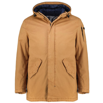 Parka mit Garment Dye und Stretchanteil braun_0540 | 3XL