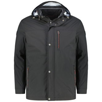 Funktionsjacke, winddicht, wasserabweisend schwarz_1200 | 36