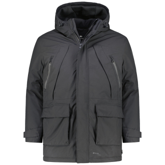 Parka, wind- und wasserdicht schwarz_1200 | 5XL