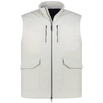 Weste aus Funktionsmaterial beige_20 | 62