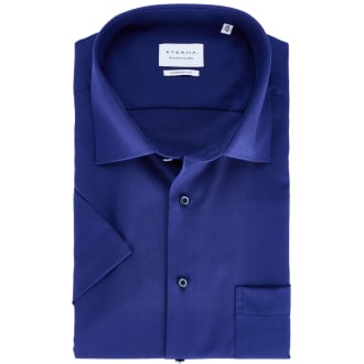 Businesshemd, kurzarm, bügelfrei jeansblau_19 | 49