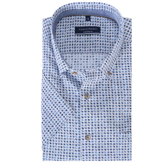 Businesshemd, kurzarm, pflegeleicht beige_600 | 46