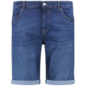 Jeans-Shorts mit Stretch dunkelblau_4482 | W46