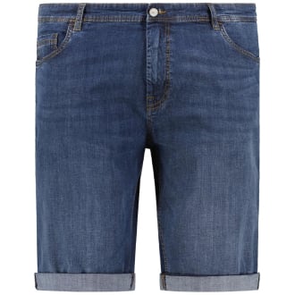 Jeans-Shorts mit Stretch dunkelblau_4482 | W46