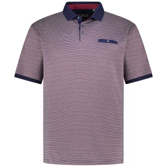 Poloshirt aus merzerisierter Baumwolle beere_480 | 3XL