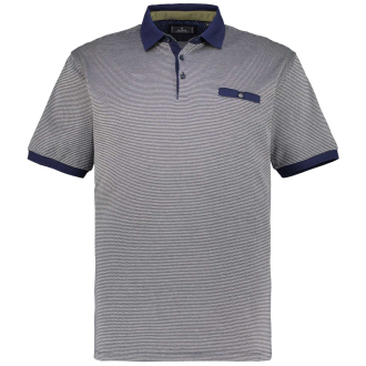 Poloshirt aus merzerisierter Baumwolle marine_798 | 3XL