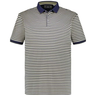 Poloshirt aus merzerisierte Baumwolle oliv_348 | 5XL