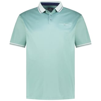Poloshirt aus merzerisierter Baumwolle grün_320 | 3XL