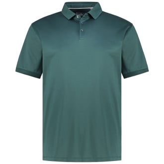 Poloshirt aus merzerisierter Baumwolle dunkelgrün_357 | 6XL