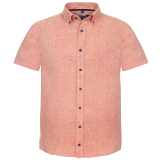 Freizeithemd aus Leinen orange_451 | XXL