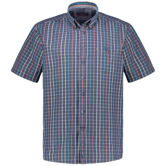Freizeithemd mit Button-Down-Kragen dunkelblau_100/400 | 6XL
